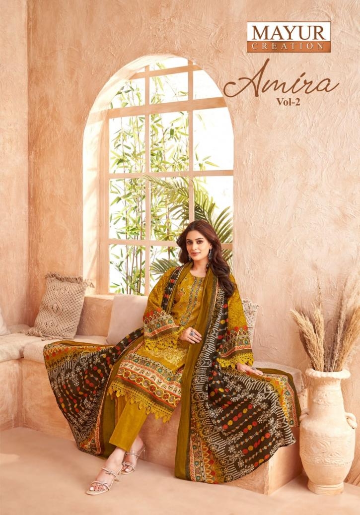 mayur amira vol 2 series 2001-2008 cotton wholesale suit 