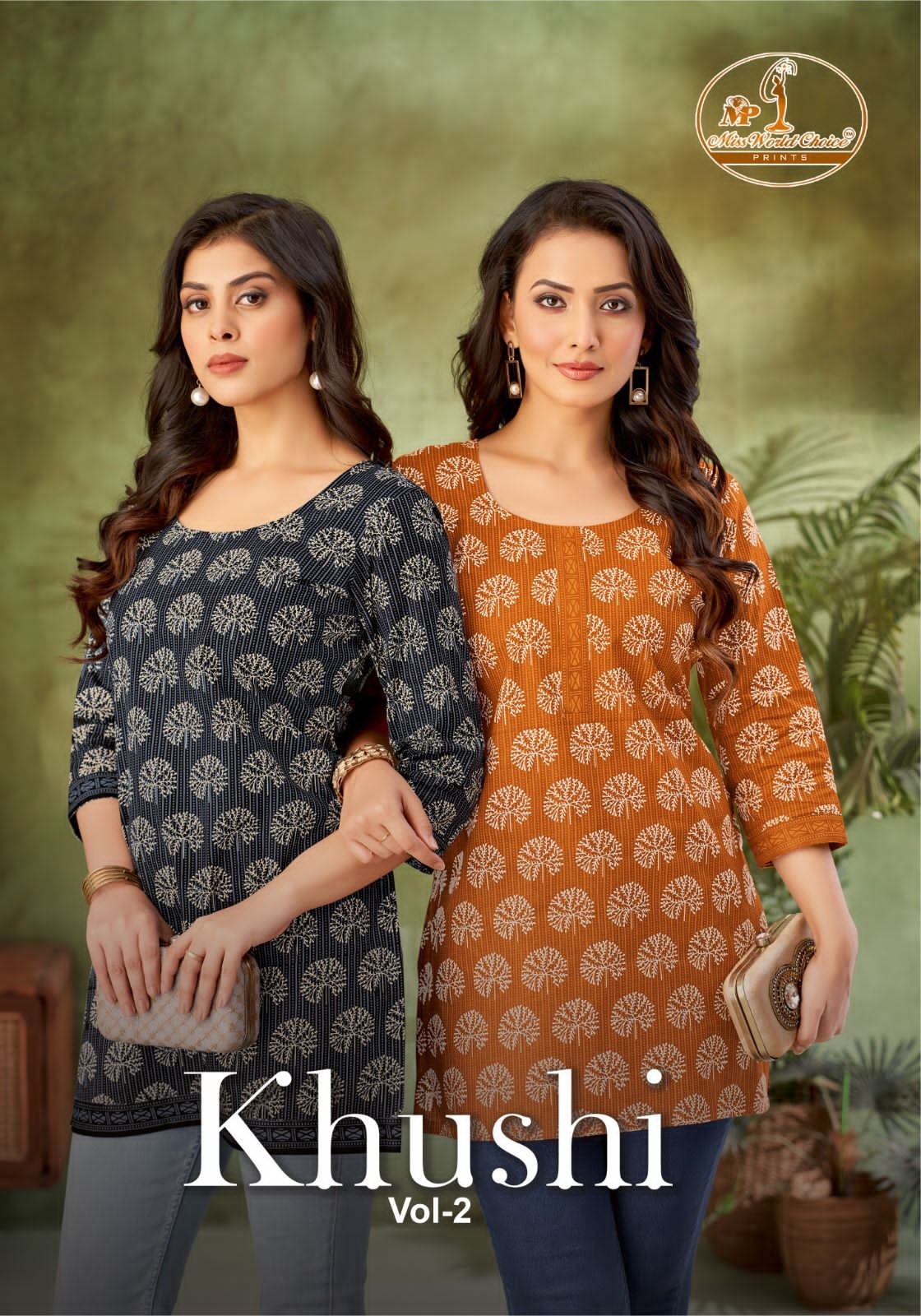 Miss World Khushi Vol-2 series 2001-2010 Cotton wholesale western tops