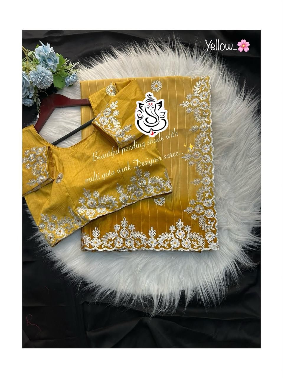 MS BRAND Crape Silks Premium Quality fabric designer saree