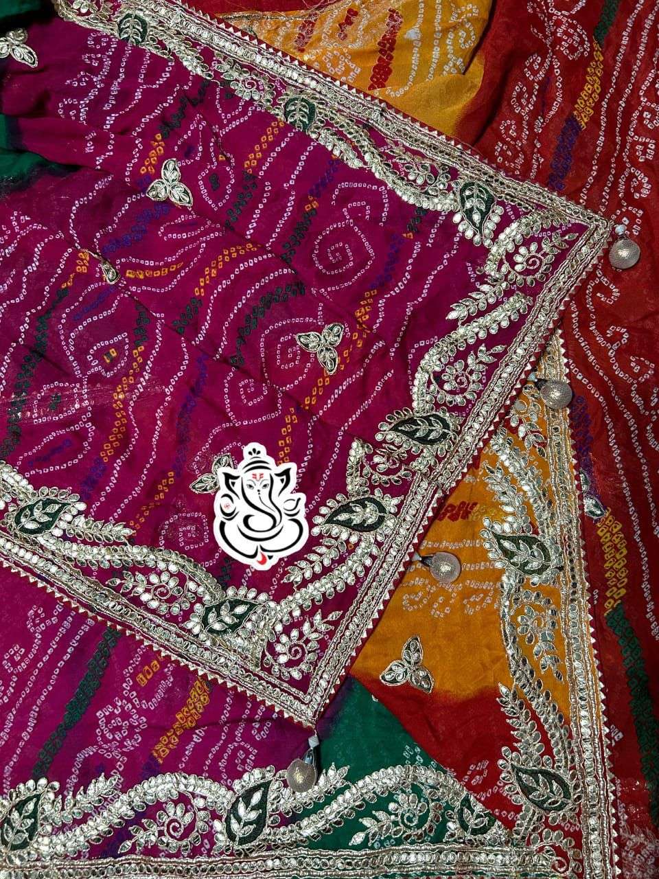 MS NEW LETEST DESIGN design Pachrangi soft heavy georgette Saree 