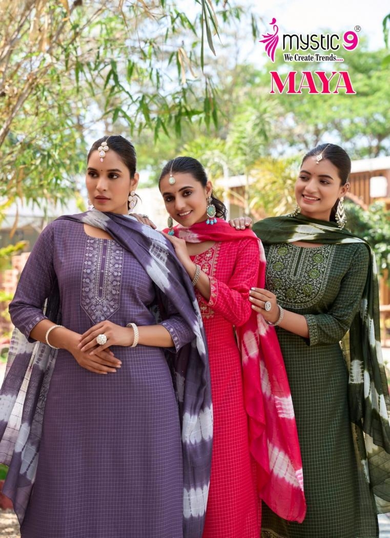 mystic9 maya vol 2 series 2001-2008 RAYON wholesale suit 