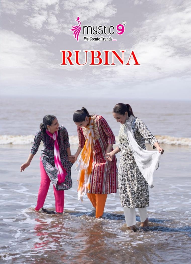 mystic9 rubina vol 9 series 9001-9008 RAYON wholesale suit 