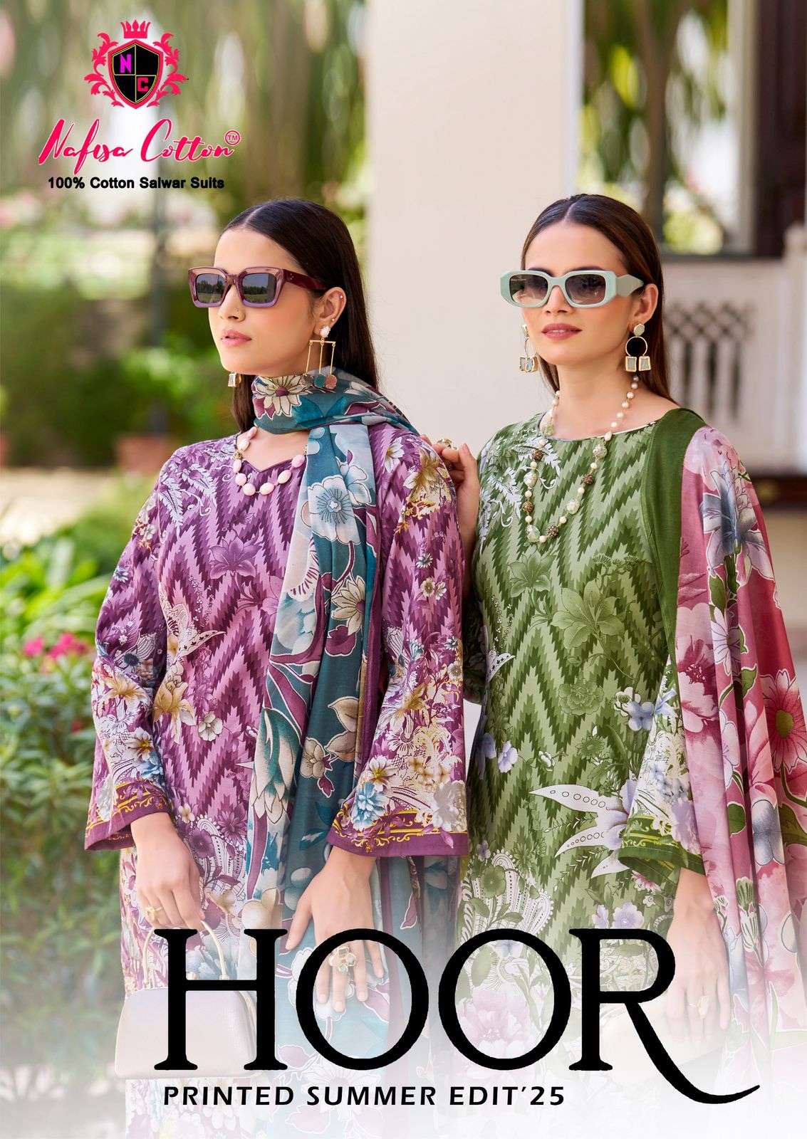 Nafisa Hoor Vol-01 series 1001-1006 Heavy Soft Cotton wholesale suit 