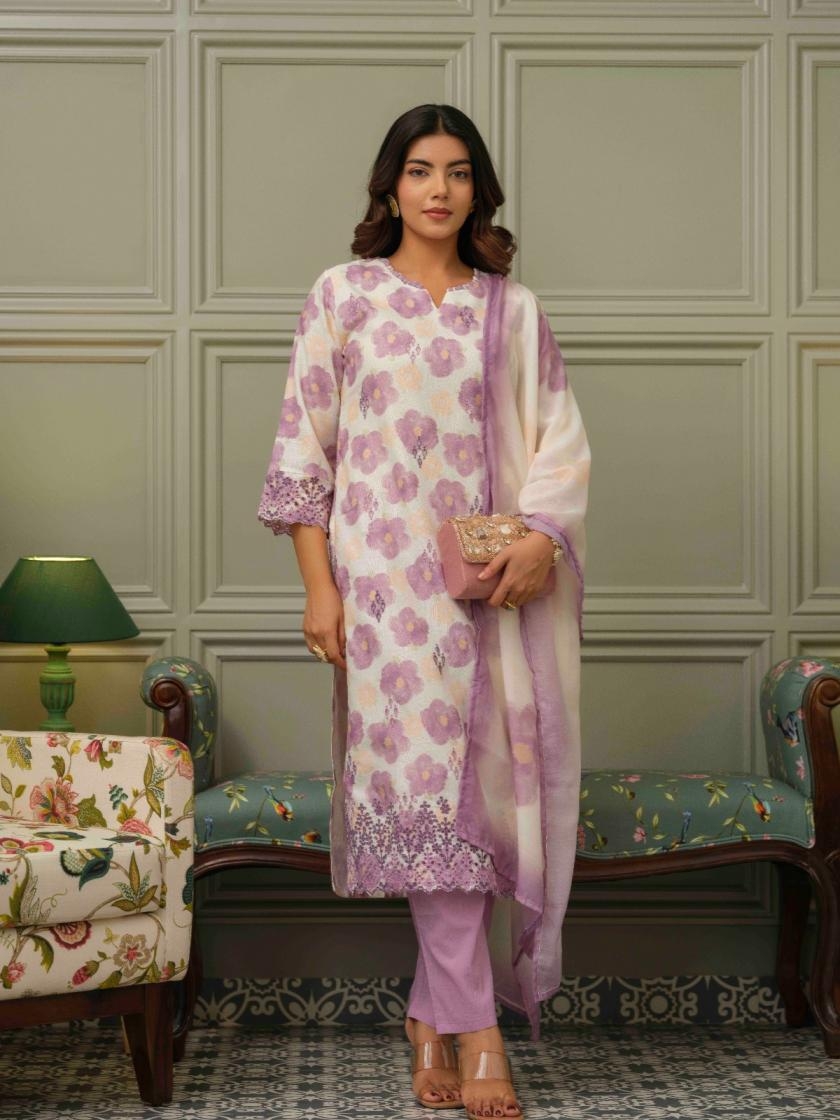 psyna linen shifly readymade fashionable combo set