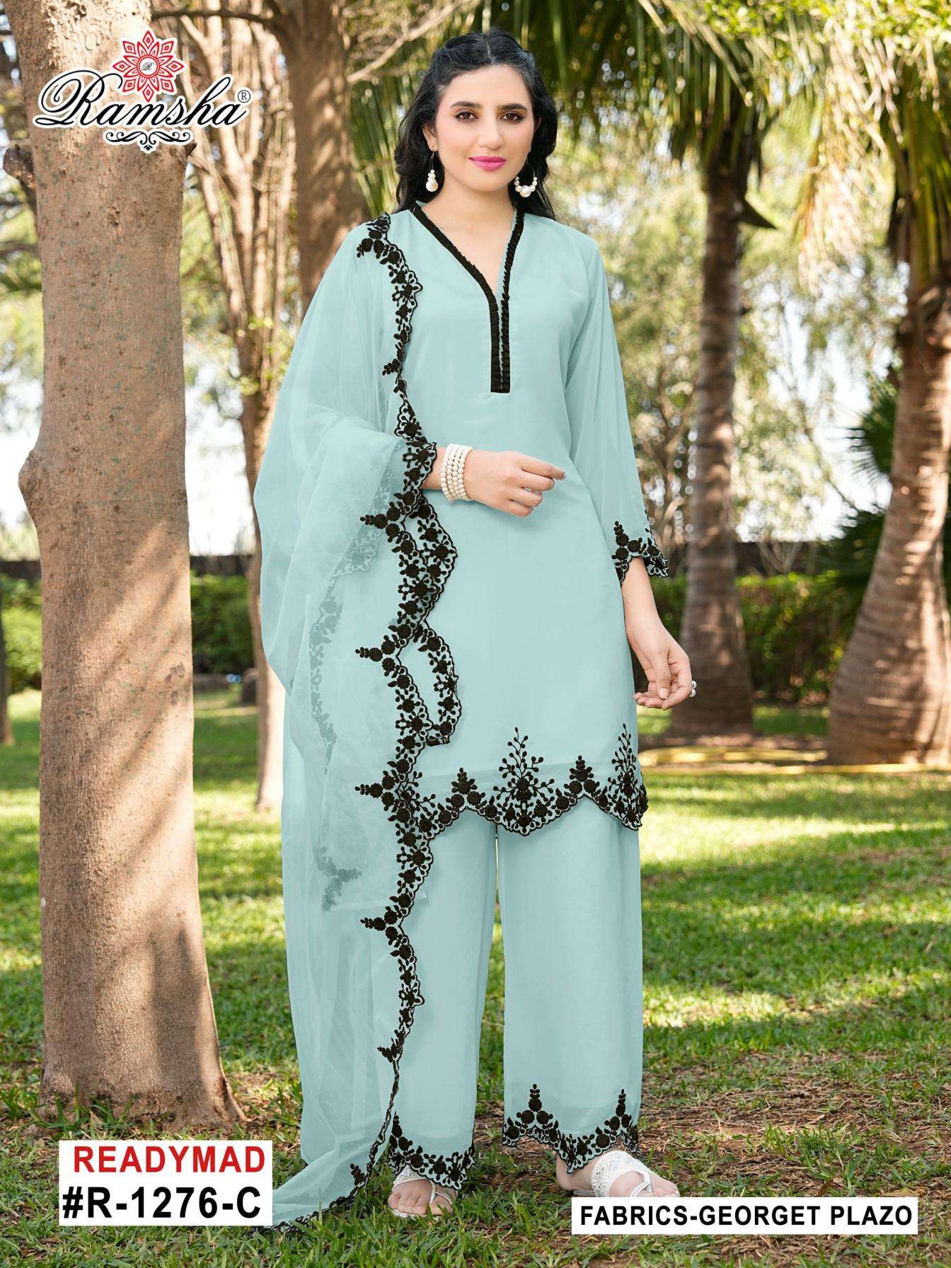 ramsha r 1276 georgette wholesale suit 