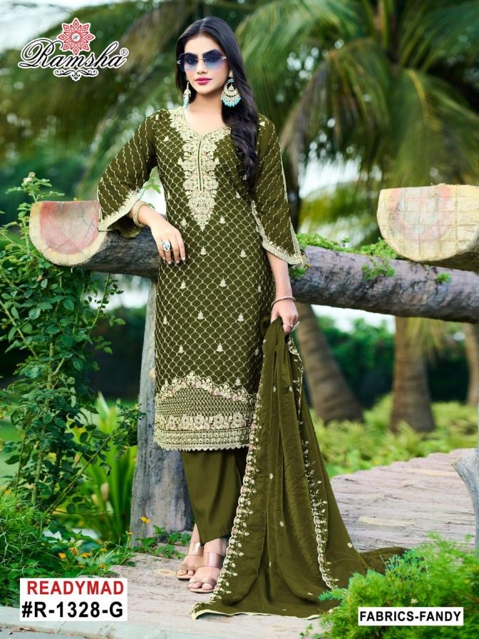 ramsha r 1328 nx efgh fandy readymade wholesale suit 