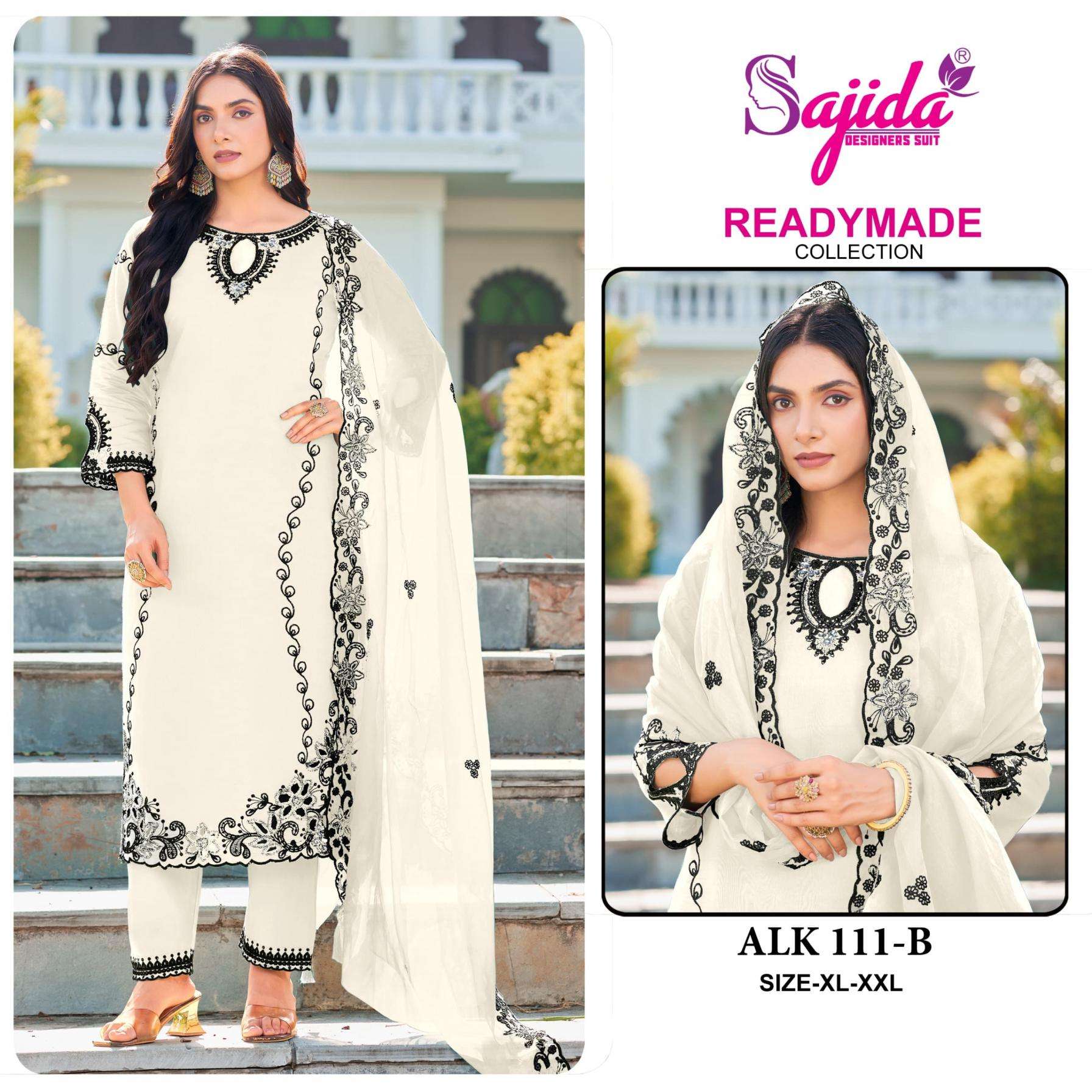 sajida designer alk 111 roman silk wholesale suit 