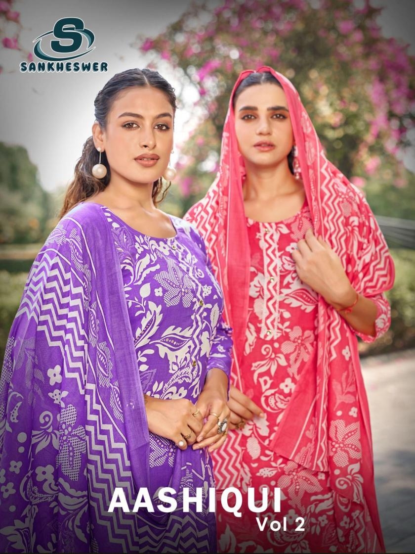 sankheshwer ashiqui vol 2 series 1001-1008 COTTON wholesale suit 