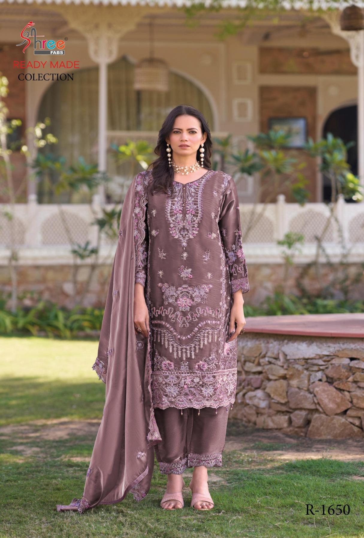 shree fab dn 1650 readymade zhimi choo wholesale suit 