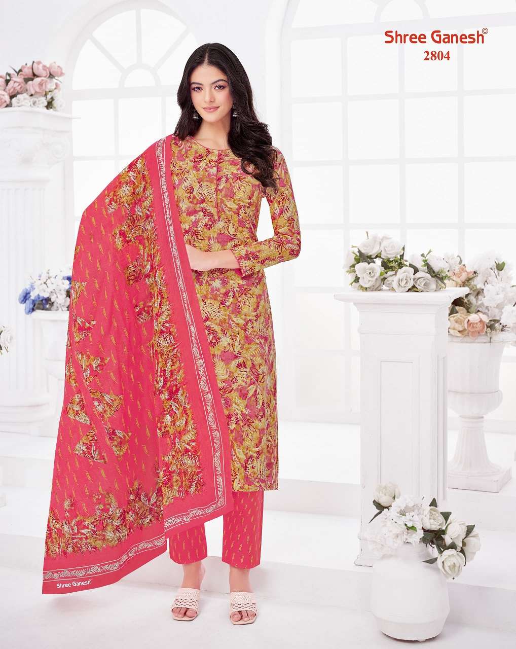 Shree Ganesh Samaiyra Vol-18 series 2801-2818 Cotton wholesale suit 
