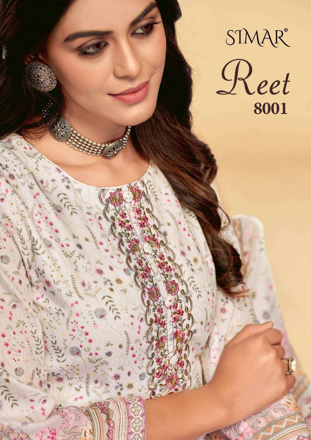 simar glossy reet series 8001 COTTON wholesale suit 