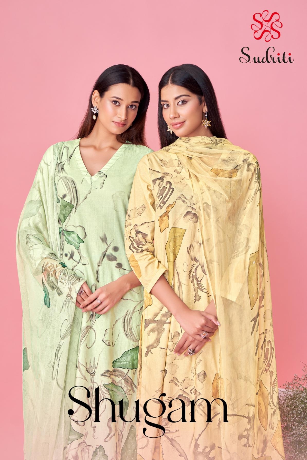 sudriti shugam PURE COTTON LAWN DIGITAL PRINT wholesale suit 