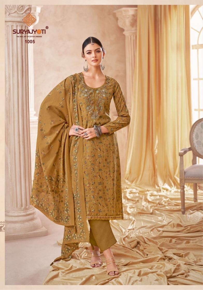 suryajyoti kesha vol 1 series 1001-1006 modal wholesale suit 