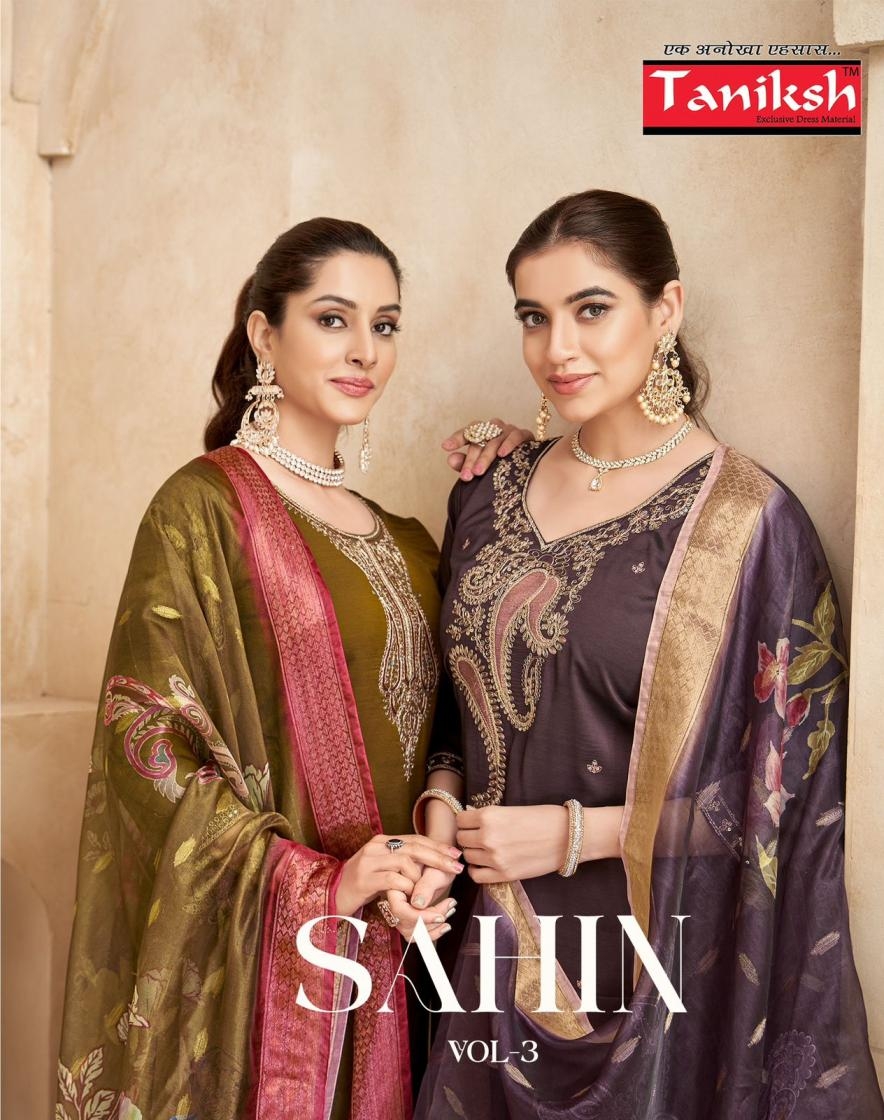 taniksh sahin vol 3 series 3001-3008 RANGEELA wholesale suit 