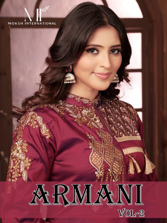 vardan moksh armani vol 2 series 51065-51068 silk wholesale gown