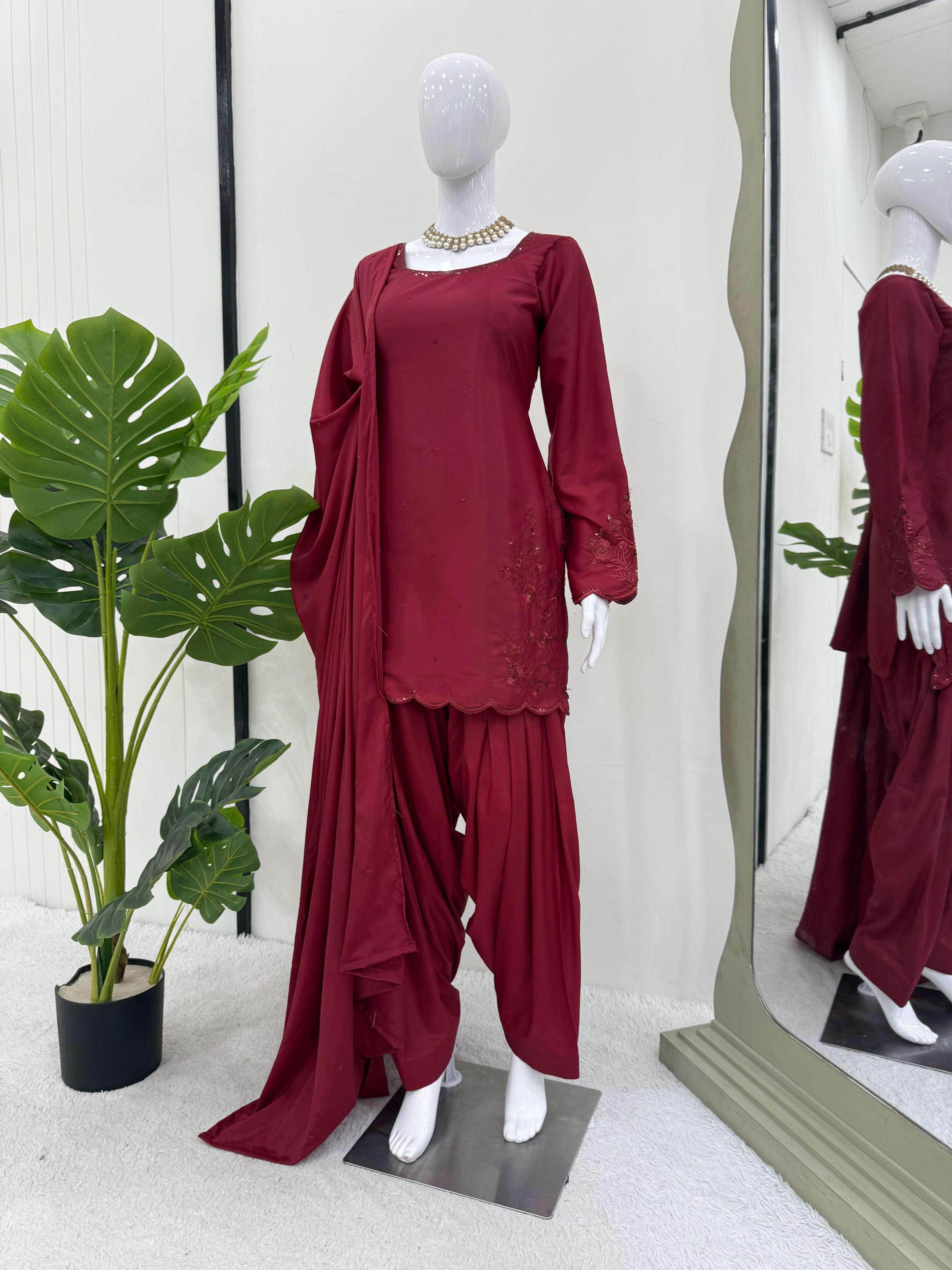 5893 Natural crep wholesale suit 