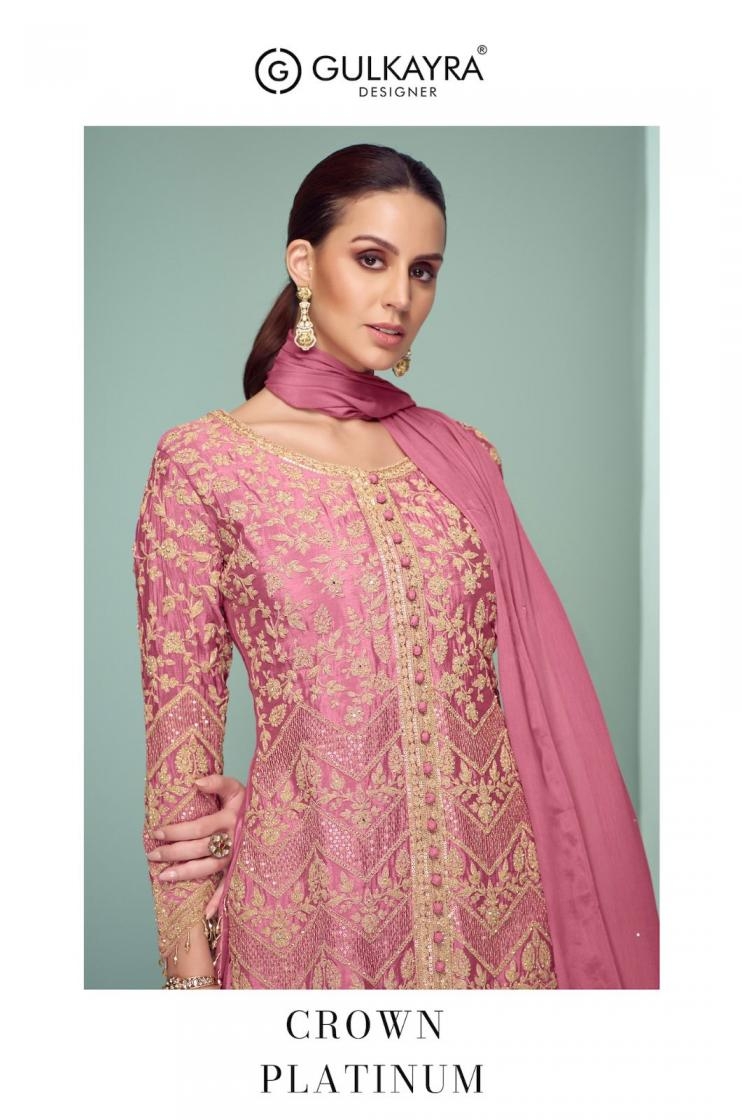 gulkayra crown platinum series 7509 Real Chinon wholesale suit 