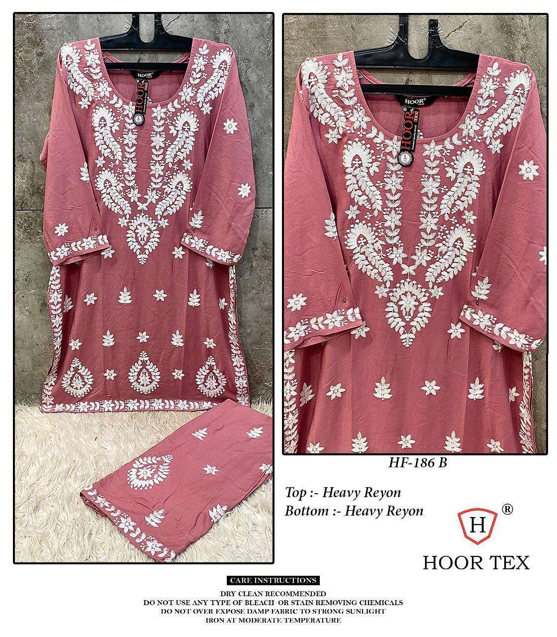 Hoor Tex HF-186 A To D Heavy Reyon wholesale suit 