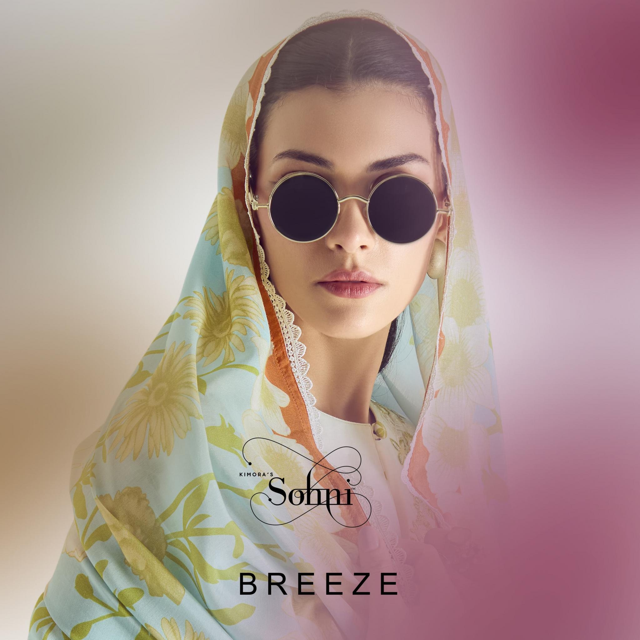 kimora sohani breeze vol 25 series 321-324 cotton lawn wholesale suit 