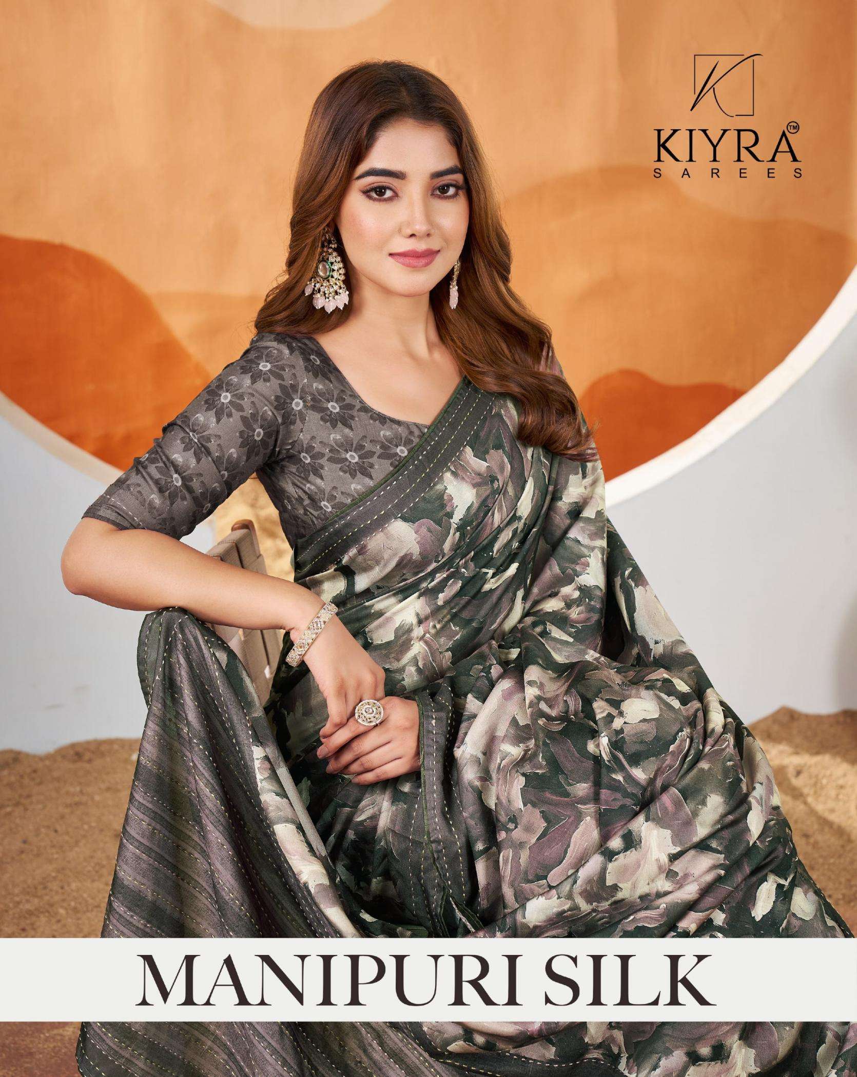 kiyra manipuri silk series 1001-1008 Manipuri Silk wholesale saree