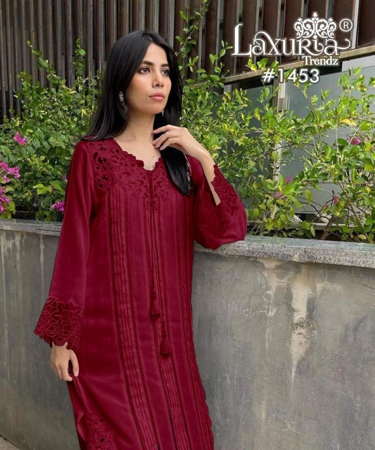 laxuria trendz 1453 velour slub wholesale suit 