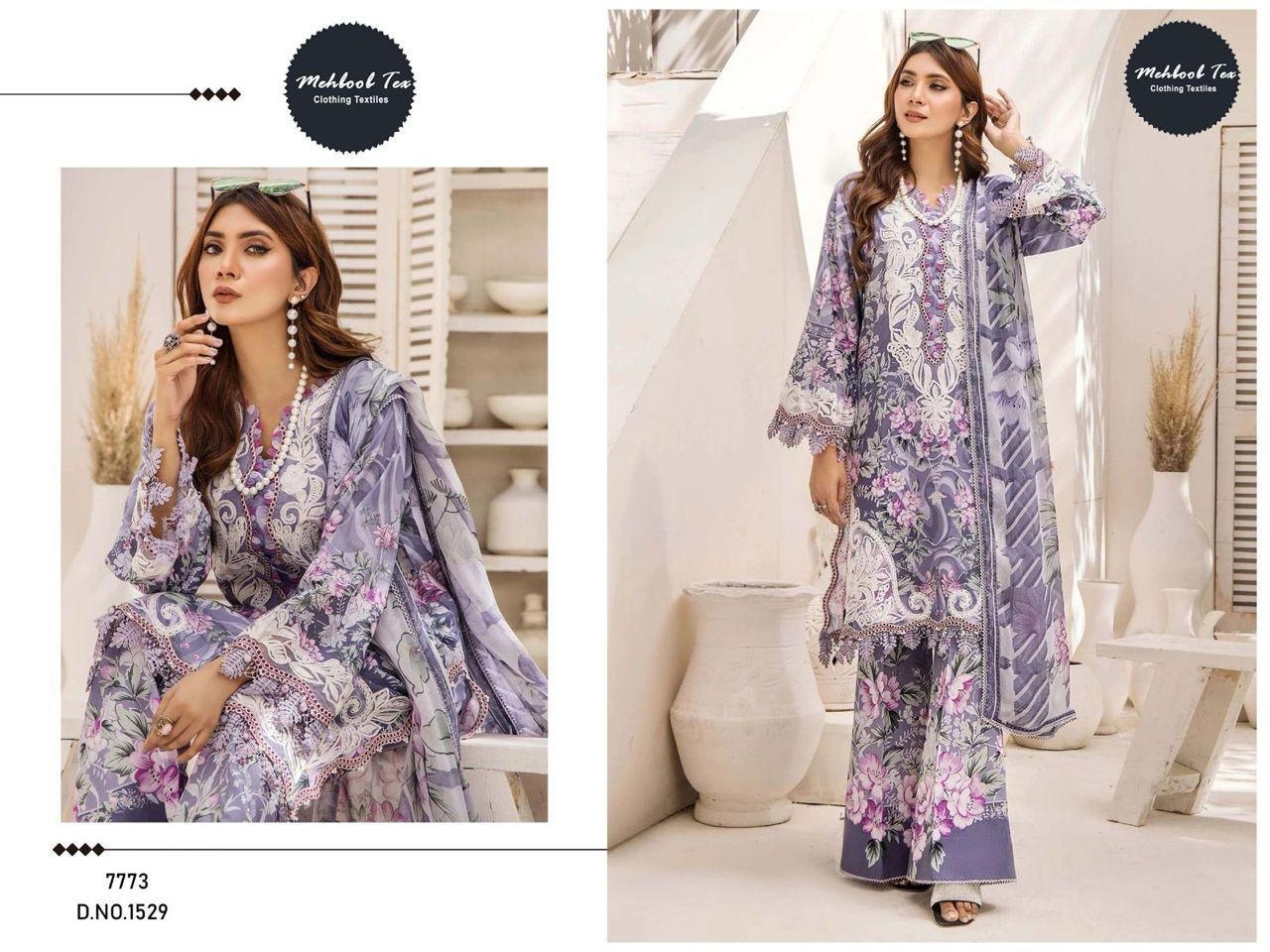 Mehbbob tex 1529 & 1531 pure cotton wholesale suit 