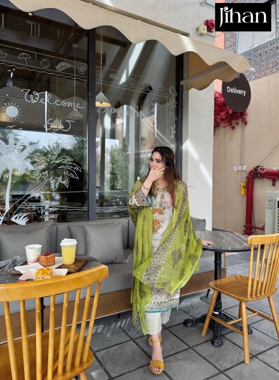 MEHBOOB TEX 1436 (ABCD) organza  with embroidery work wholesale suit 