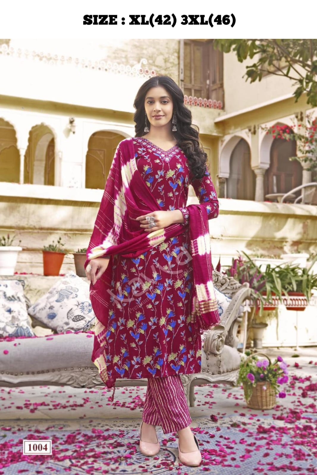 Mix brands fancy printed readymade wholesale suit 