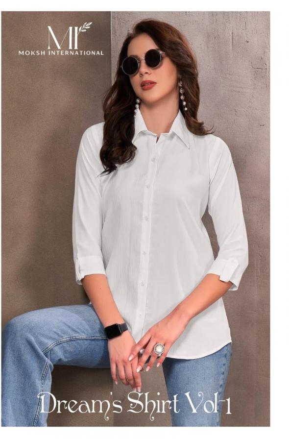 moksh international dreams shirt vol -1 series 2145-2149 Rinkal Cotton wholesale tops 