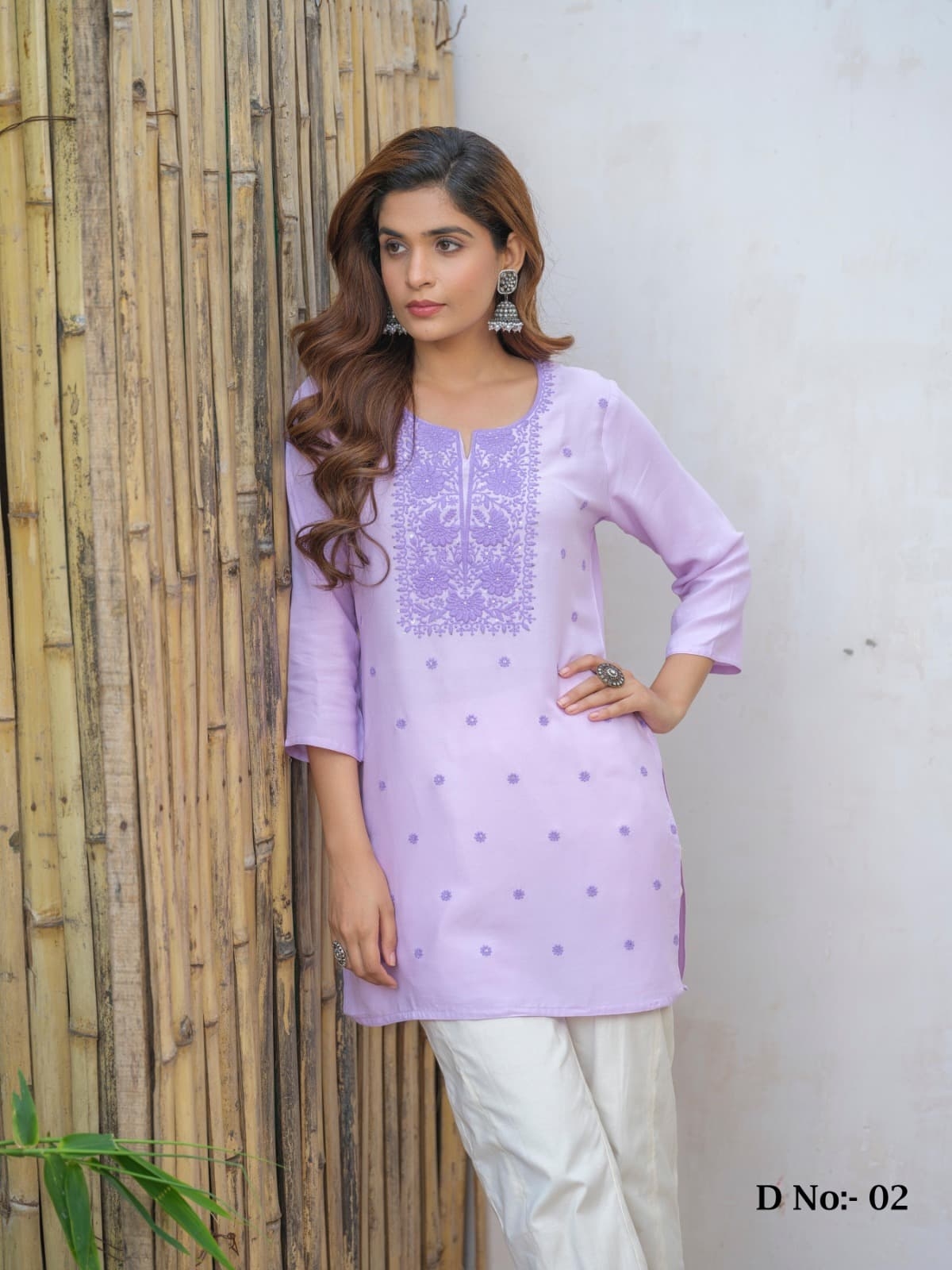 ONLY KURTA RAYON WITH LAKHNAVI WORK wholesale kurti 