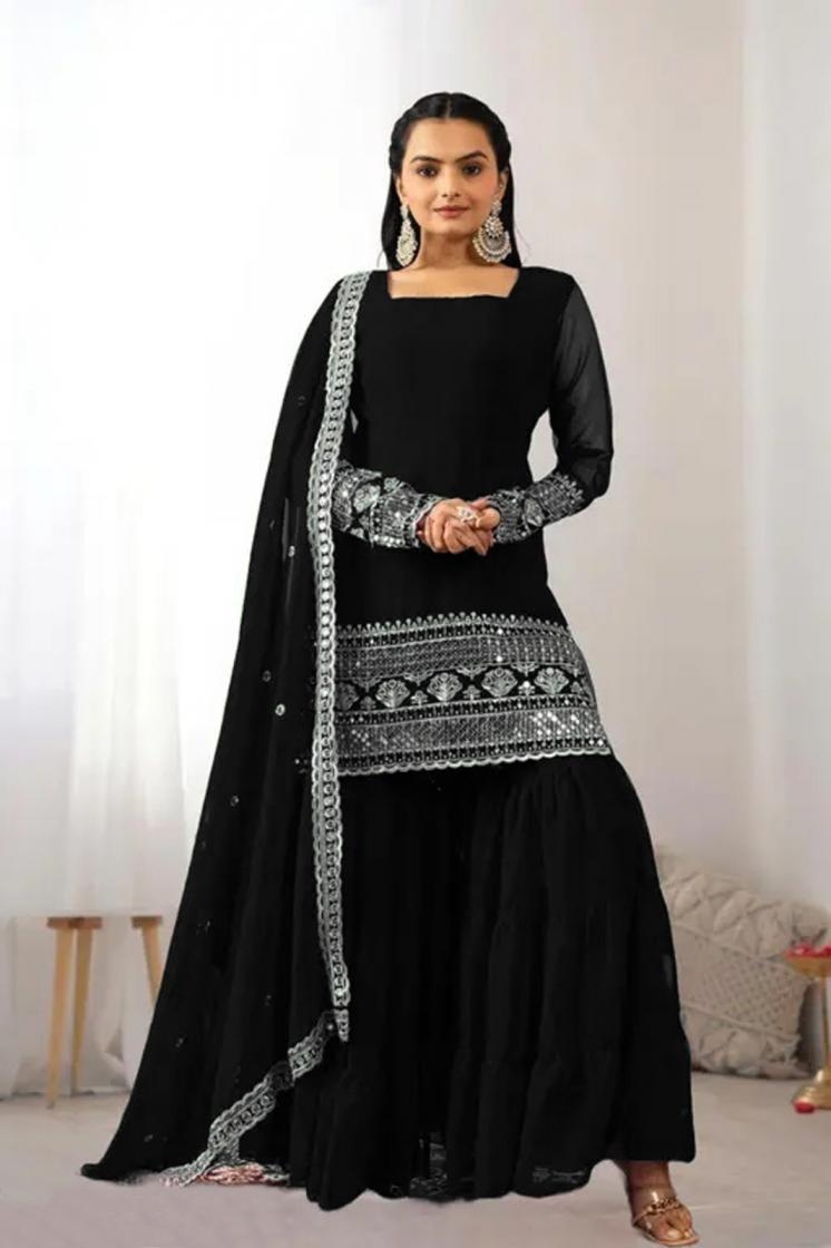 PR 9STAR FASHION FLORABEL VOL-3 HEAVY FOX GEORGETTE wholesale suit 