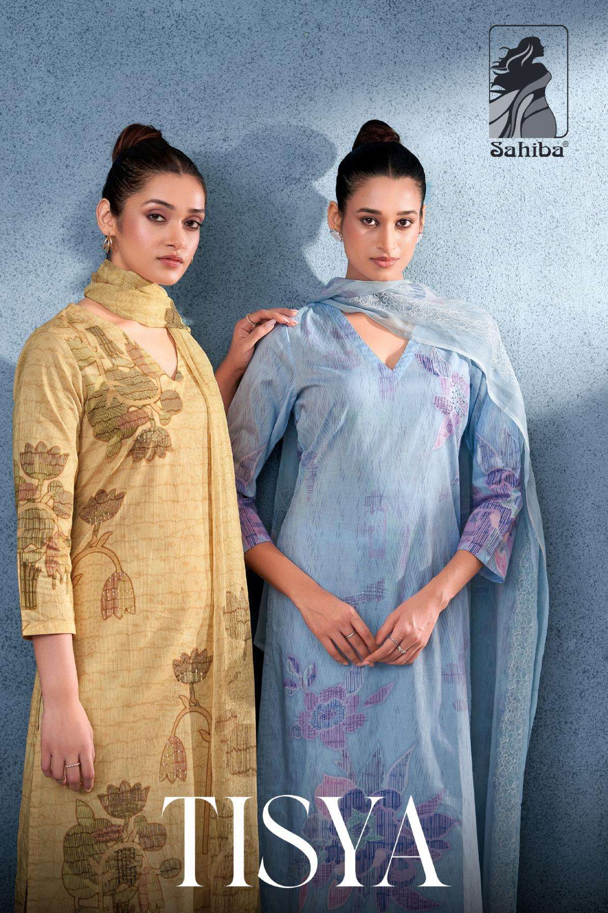 sahiba tisya PURE COTTON LAWN DIGITAL PRINT wholesale suit 