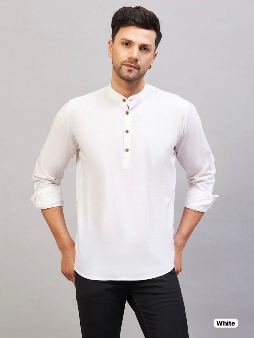 tradition 2 popular design readymade premium cotton mens kurta