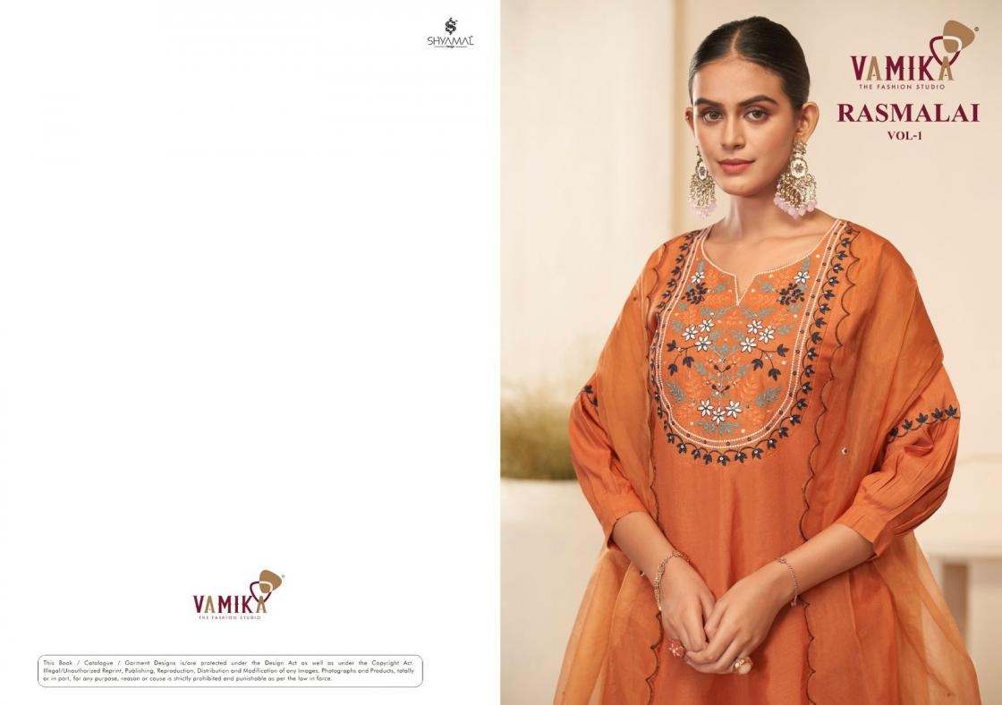 vamika rasmalai vol 1 series 601 Hevy Cemric wholesale suit 