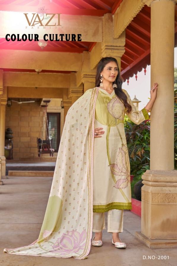 vazi fashion colour coluture series 2001 PURE VISCOSE RUSSIAN wholesale suit 