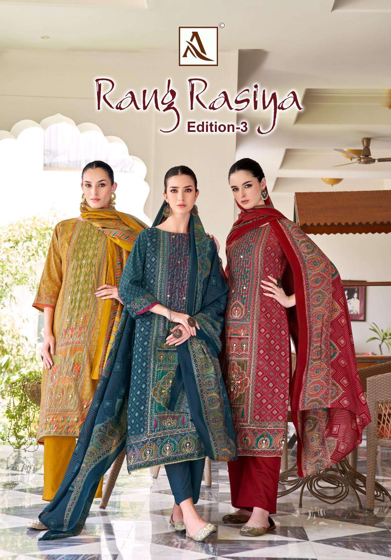 alok rang rasiya vol 3 series 202884201-202884206 modal wholesale suit 
