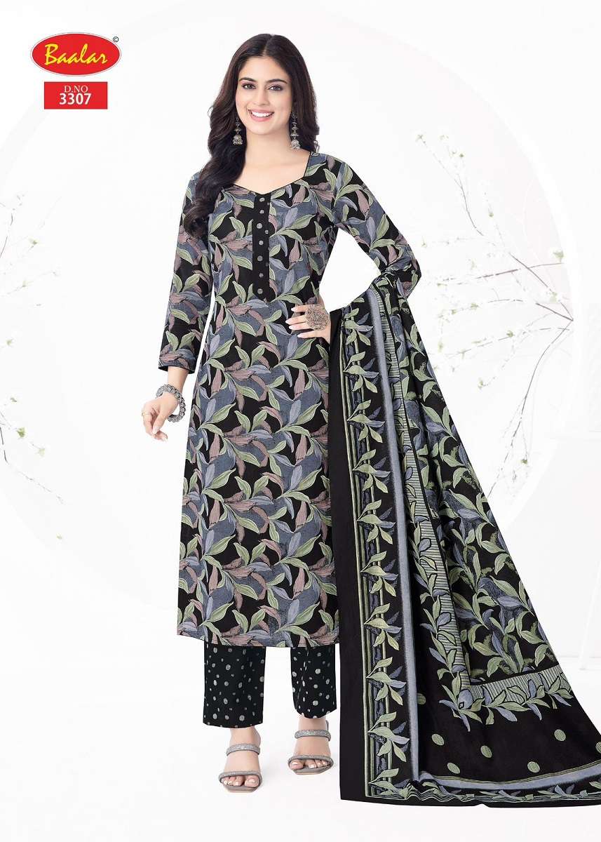 Baalar Zaara Vol-33 series 1303 to 1324 Heavy Cotton Printed Collection salwar kameez in wholesale surat