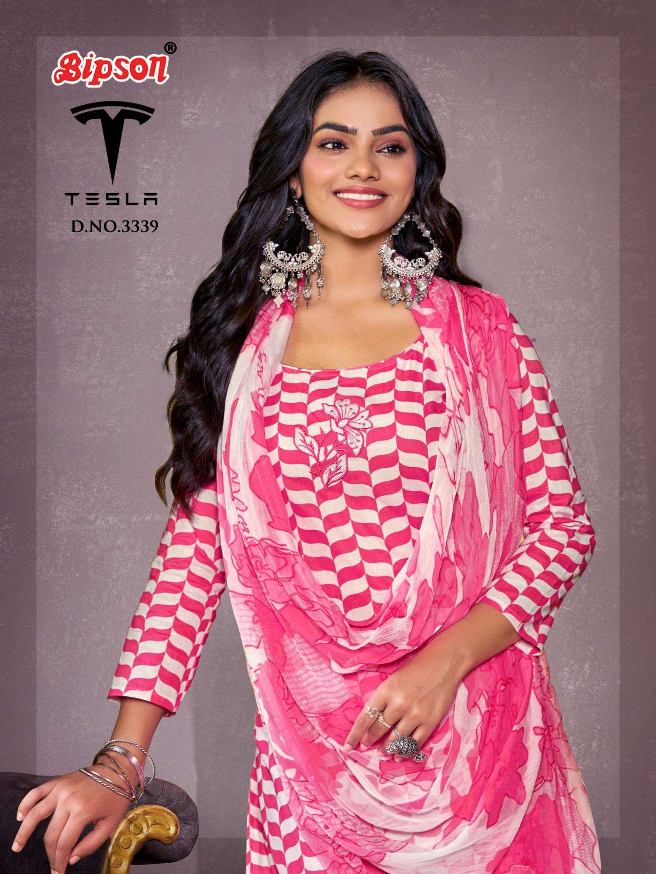 bipson tesla 3339 A to D print pvt ltd salwar kameez in wholesale surat