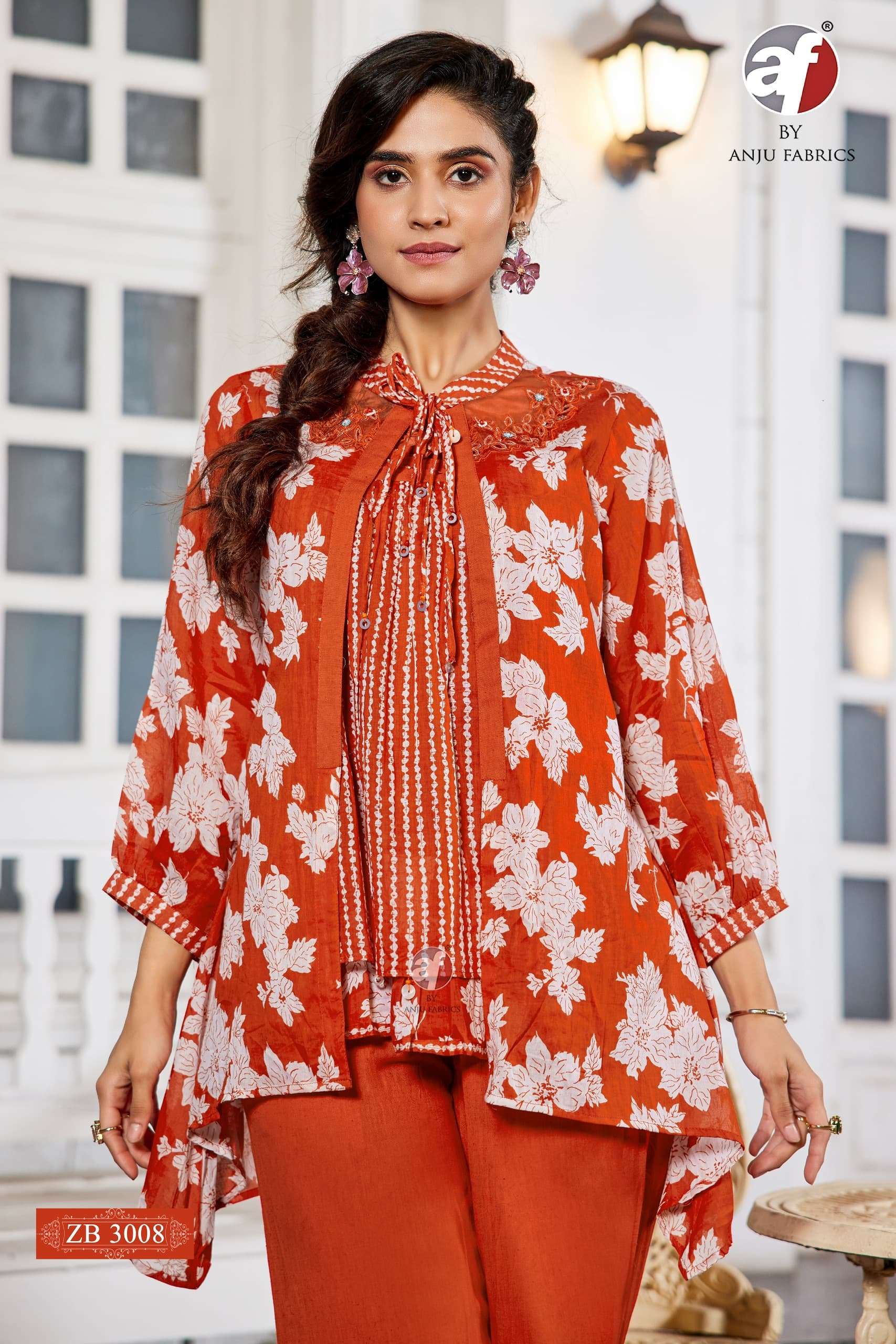 bt 652 MUL COTTON DESIGNER CO-ORD SET 