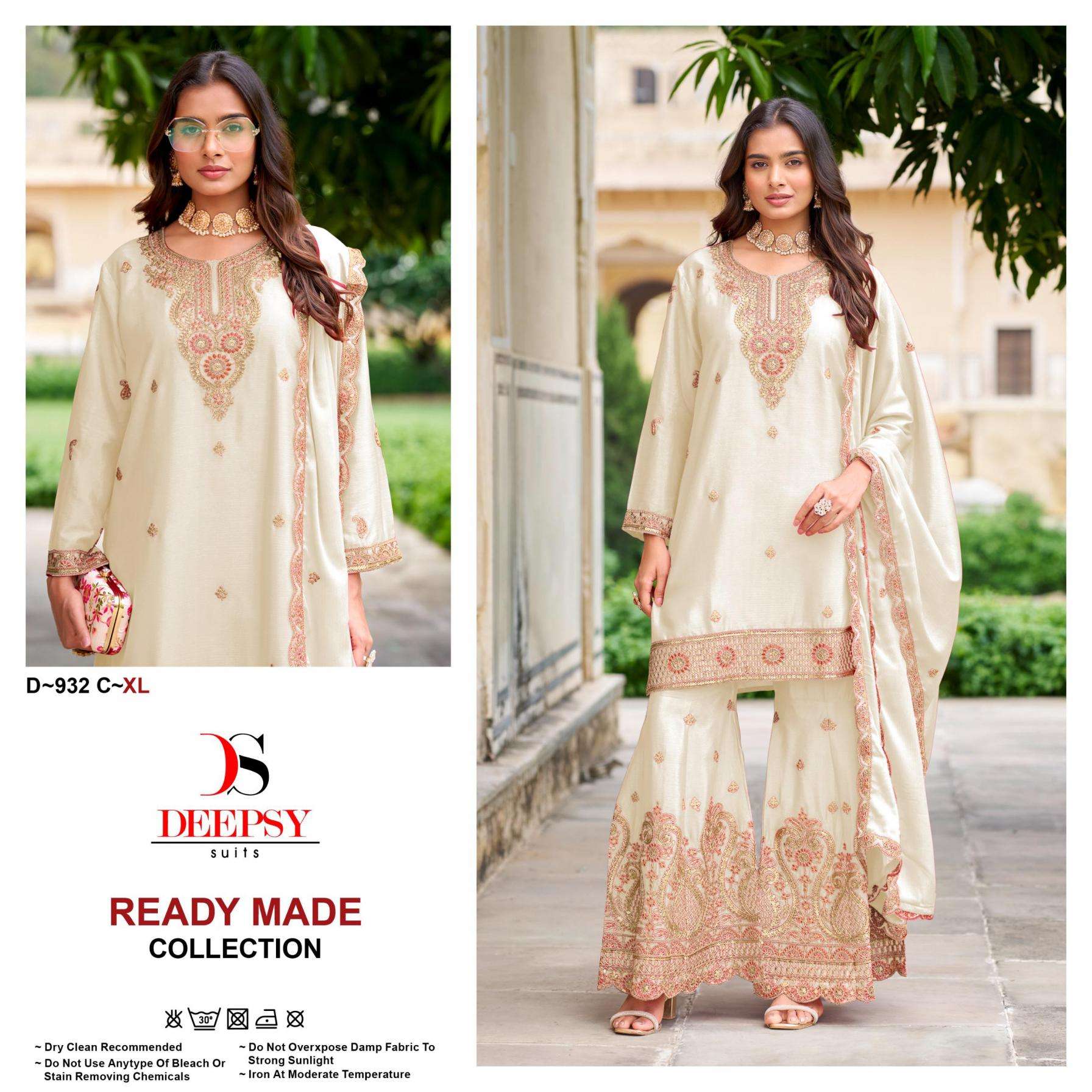 Deepsy suits 932 chinon wholesale readymade suit