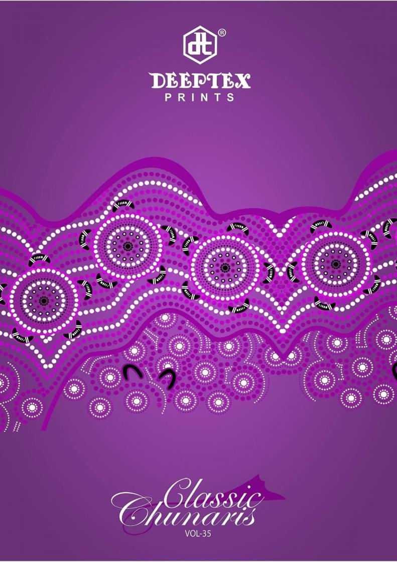 deeptex prints classic chunaris vol 35 series 3501 to 3510 cotton daily wear salwar kameez in wholesale surat