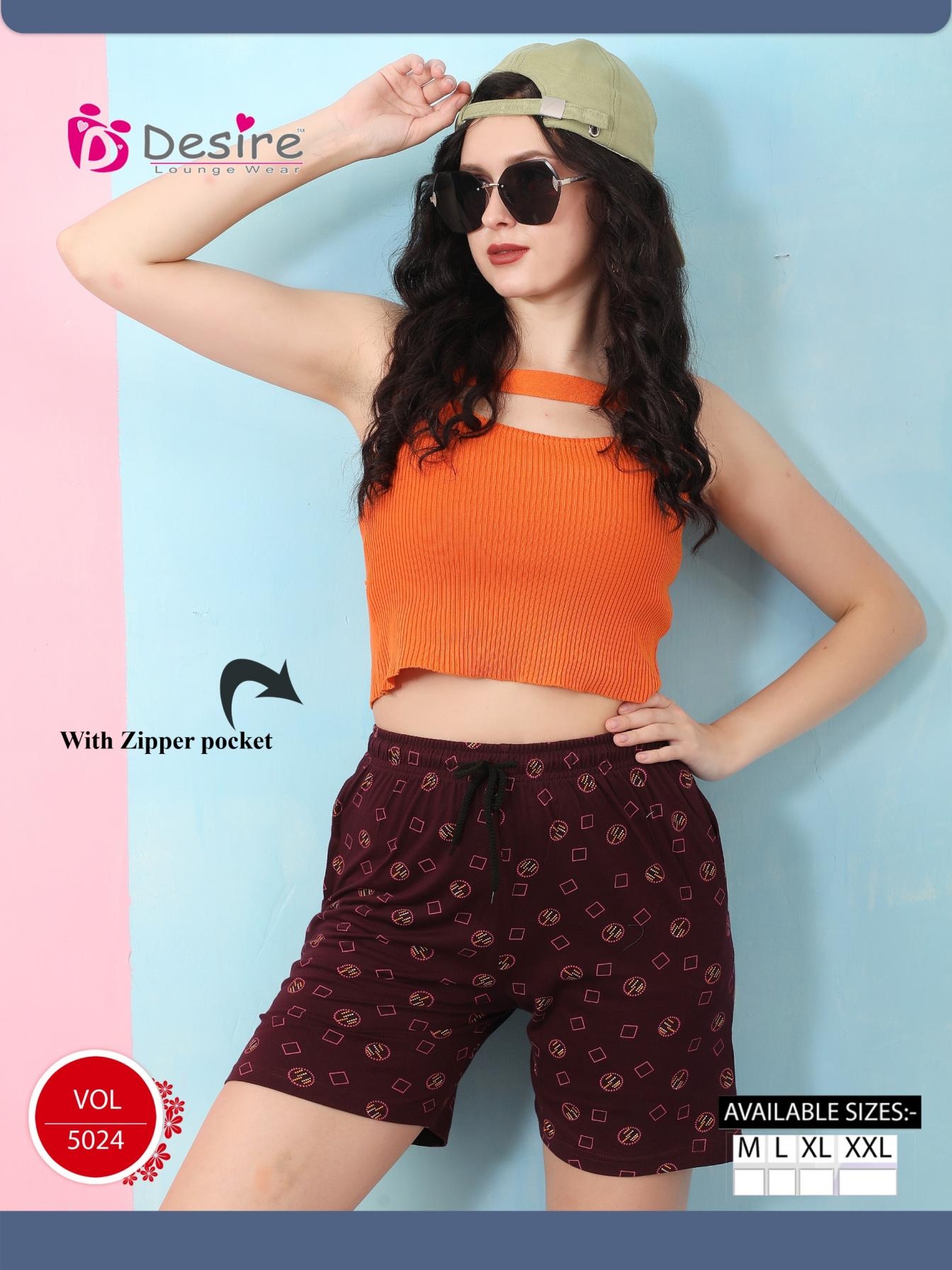 desire vol 5024 readymade printed western shorts in wholesale surat