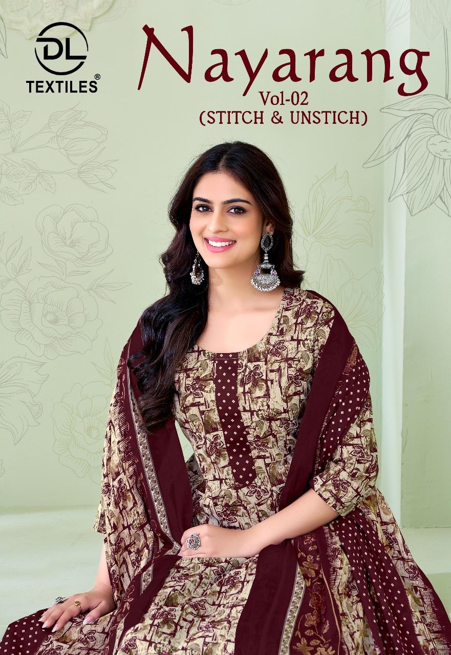 DL Nayarang Vol-2 series 2001-2010 Cotton wholesale suit 