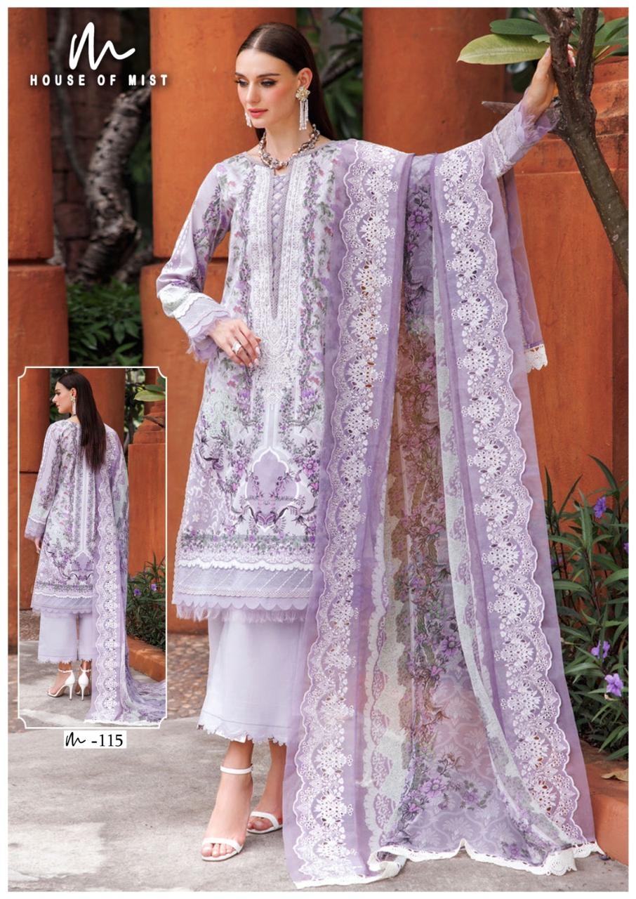 Ghazal Karachi Vol-12 series 111 to 116 Cotton Printed salwar kameez in wholesale surat