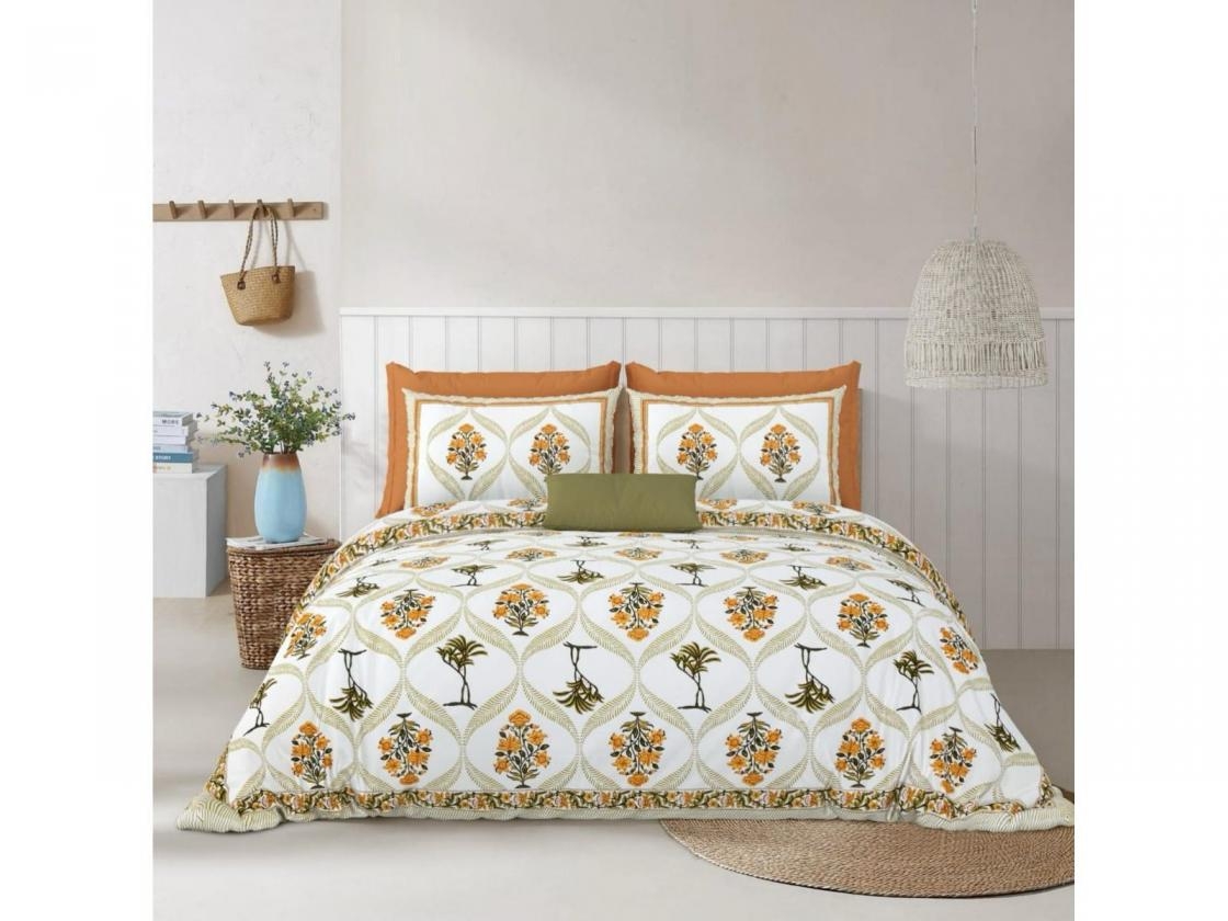 hivdo readymade unique colours king size double bedsheets with 2 pillow cover in wholesale surat