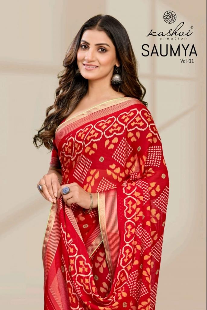kashvi creation saumya vol 1 series 101 to 108 elegance dull moss viscose saree in wholesale surat