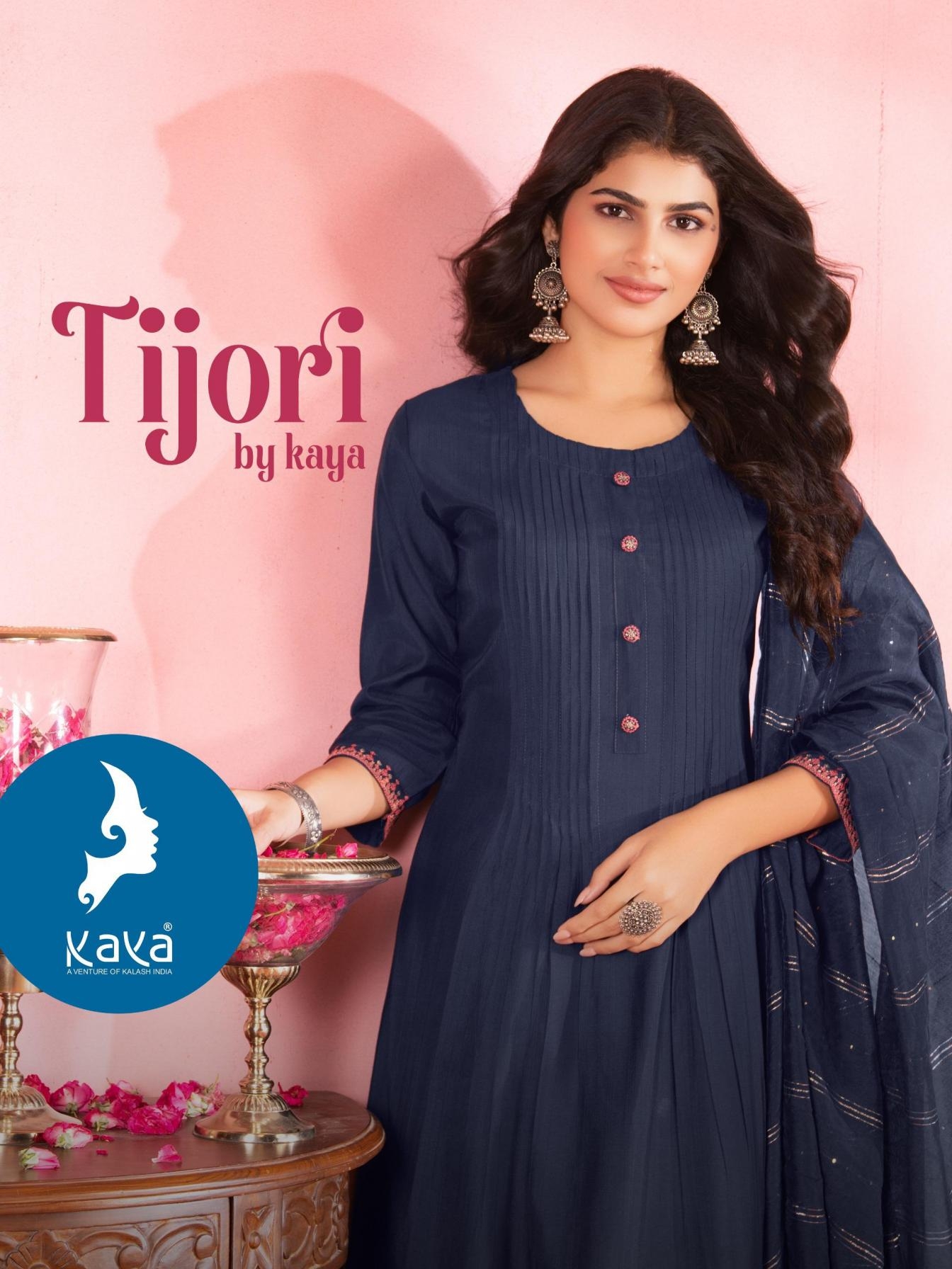 kaya tijori series 01-06 vertican wholesale anarkali suit 