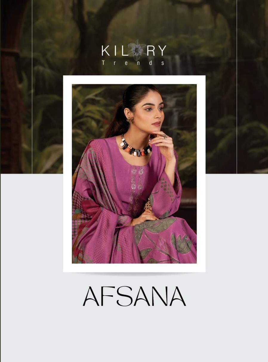 kilory trends afsana series 1761 to 1764 modal muslin silk modern suit in wholesale surat