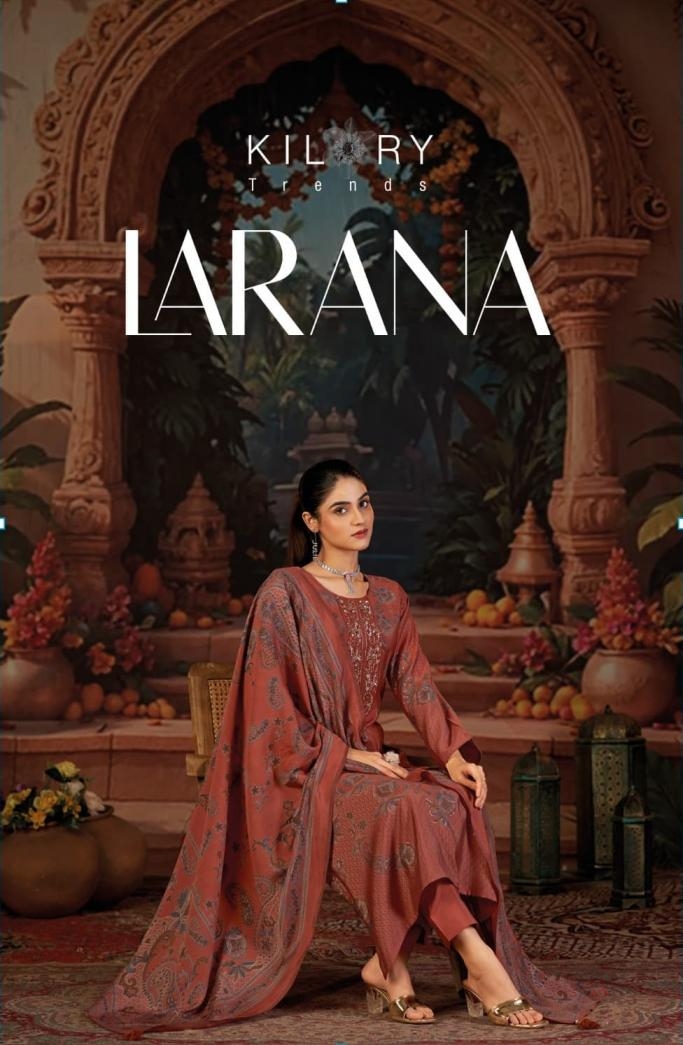 kilory trends larana series 1771 to 1774 modal muslin silk salwar kameez in wholesale surat