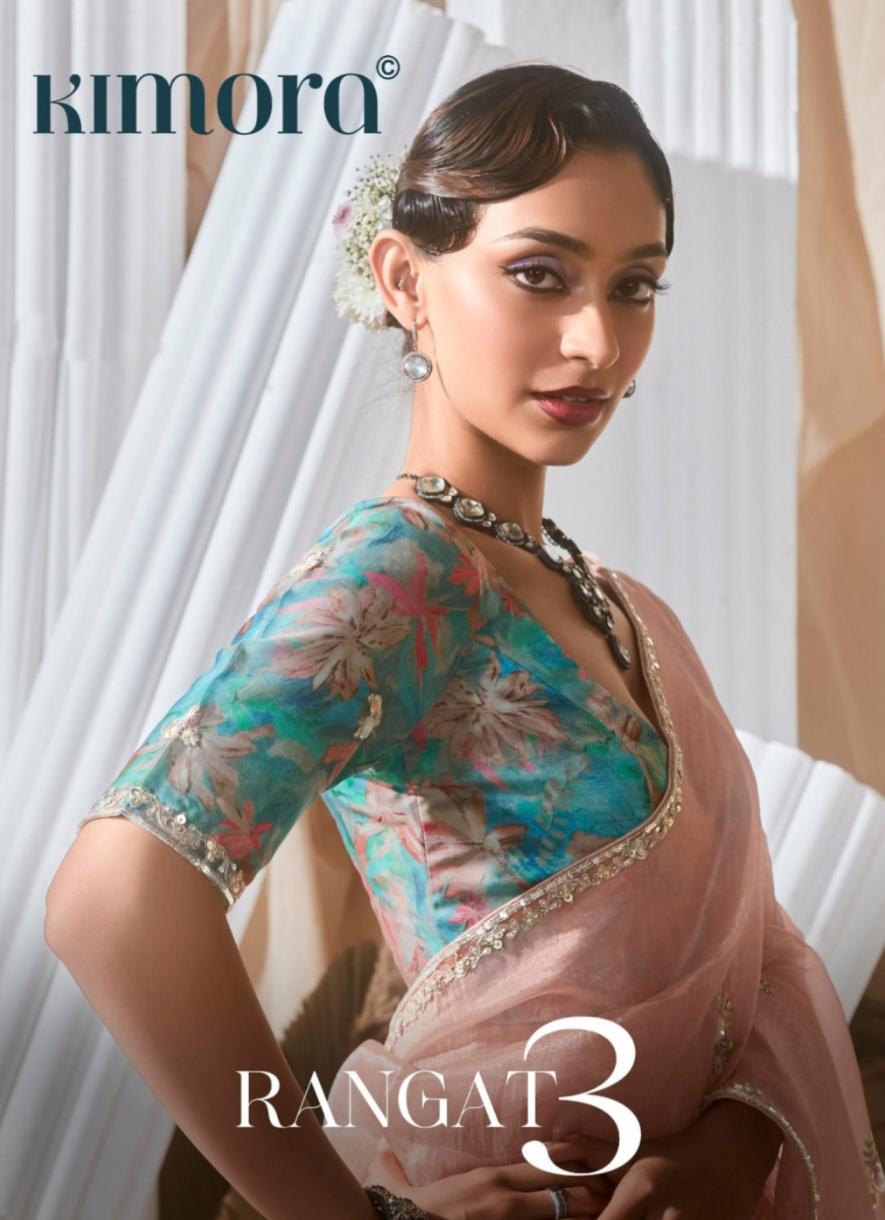 kimora rangat vol 3 series 2251 to 2265 occasion wear fancy sarees in wholesale surat